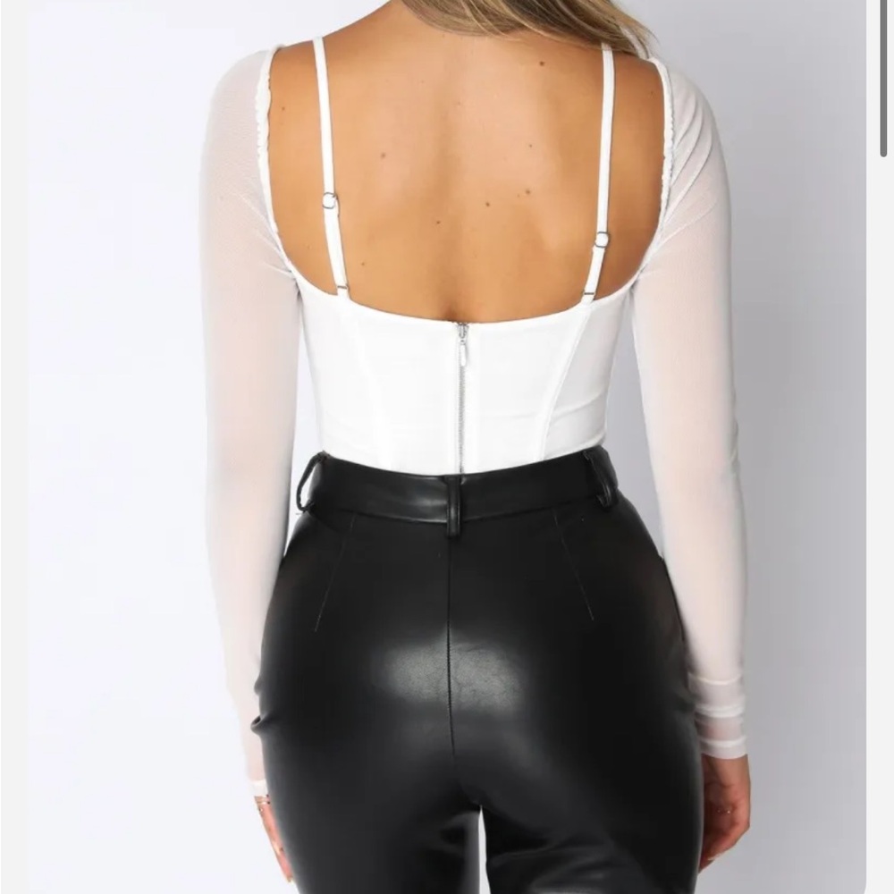 White Fox Boutique More Than Basic Long Sleeve Bu… - image 8